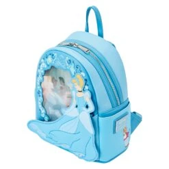 Loungefly Disney Cinderella Princess Lenticular Series Mini Backpack -Loungefly WDBK3123 LFDISNEYCINDERELLAPRINCESSLENTICULARSERIESMINIBACKPACK0904QUARTER