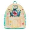 Loungefly Disney Stitch Sandcastle Beach Surprise Mini Backpack -Loungefly WDBK3125 LFSTITCHSANDCASTLEBEACHSURPRISEMINIBACKPACK0801FRONT