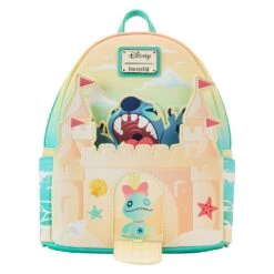 Loungefly Disney Stitch Sandcastle Beach Surprise Mini Backpack -Loungefly WDBK3125 LFSTITCHSANDCASTLEBEACHSURPRISEMINIBACKPACK0802MOVEMENT