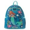 Loungefly Disney Little Mermaid Ariel Live Action Mini Backpack -Loungefly WDBK3141 LFDISNEYLITTLEMERMAIDARIELLIVEACTIONMINIBACKPACK0594FRONT