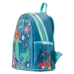 Loungefly Disney Little Mermaid Ariel Live Action Mini Backpack -Loungefly WDBK3141 LFDISNEYLITTLEMERMAIDARIELLIVEACTIONMINIBACKPACK0595SIDE