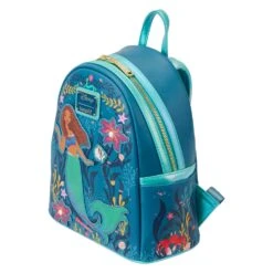 Loungefly Disney Little Mermaid Ariel Live Action Mini Backpack -Loungefly WDBK3141 LFDISNEYLITTLEMERMAIDARIELLIVEACTIONMINIBACKPACK0596QUARTER