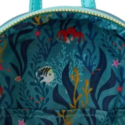 Loungefly Disney Little Mermaid Ariel Live Action Mini Backpack -Loungefly WDBK3141 LFDISNEYLITTLEMERMAIDARIELLIVEACTIONMINIBACKPACK0603INSIDE