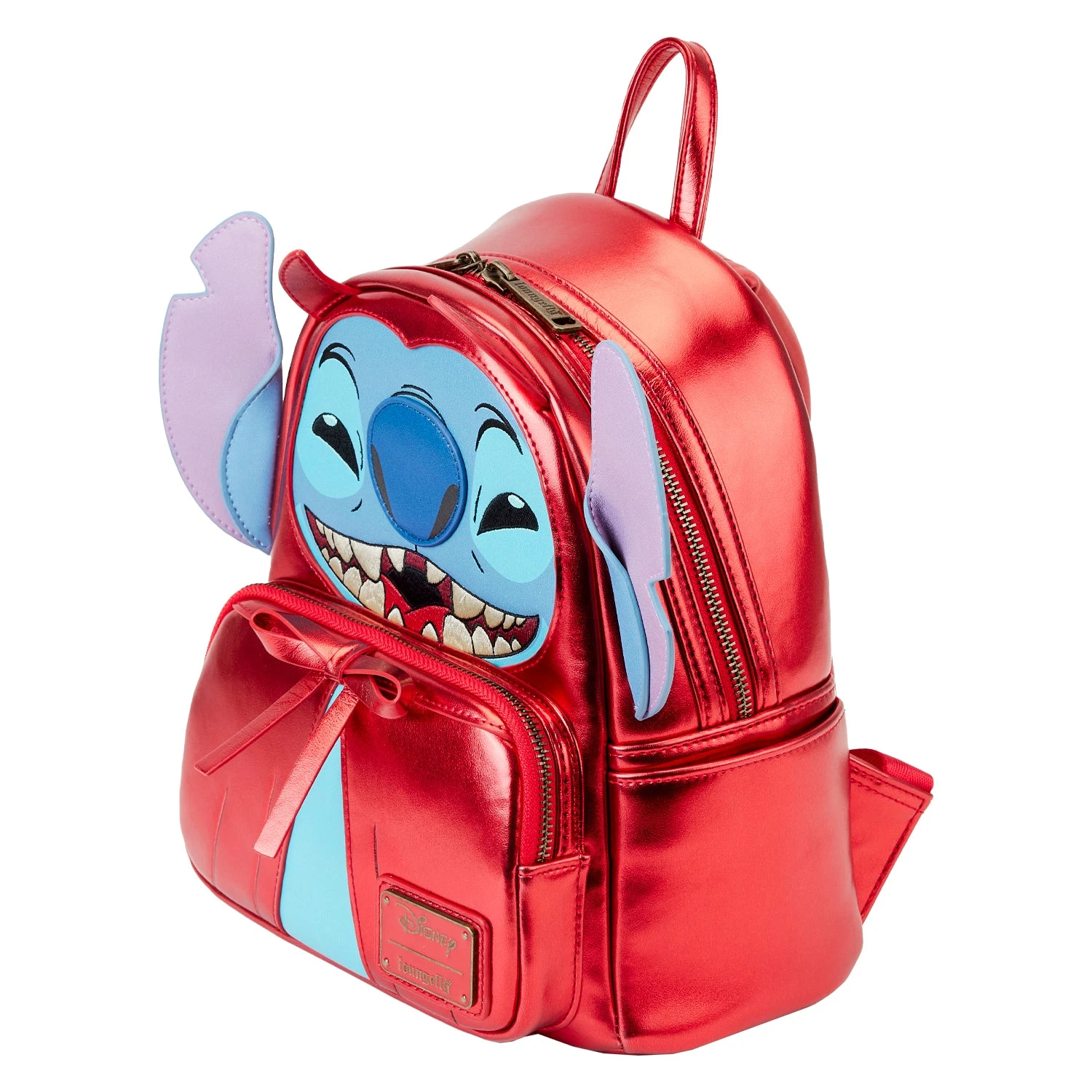 Loungefly Disney Stitch Devil Cosplay Mini Backpack 5 Loungefly Disney Stitch Devil Cosplay Mini Backpack - Image 3
