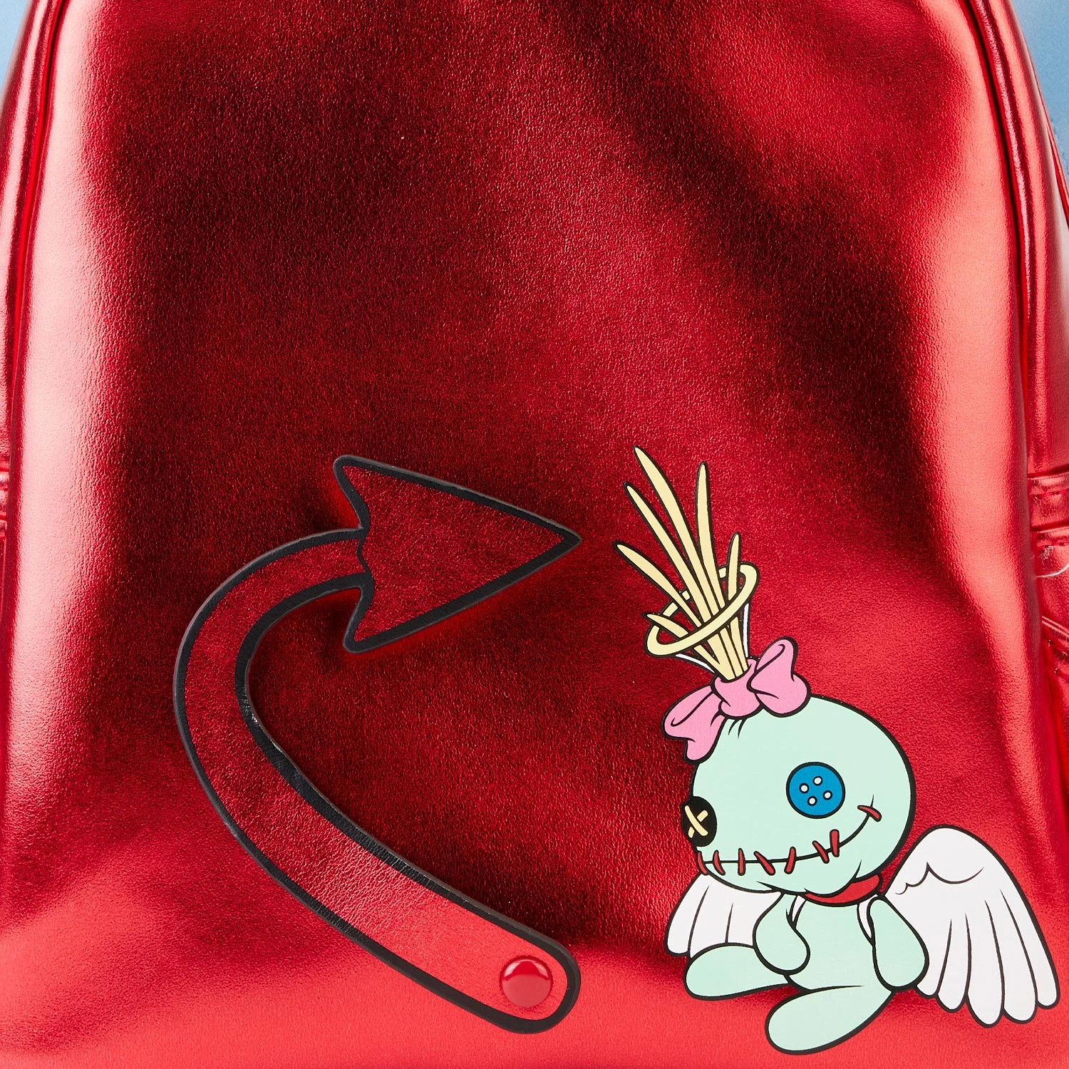 Loungefly Disney Stitch Devil Cosplay Mini Backpack 6 Loungefly Disney Stitch Devil Cosplay Mini Backpack - Image 4