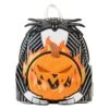 Loungefly Disney The Nightmare Before Christmas Jack Pumpkin Head Mini Backpack -Loungefly WDBK3279 LFDISNEYNIGHTMAREBEFORECHRISTMASJACKPUMPKINHEADMINIBACKPACK2535FRONT