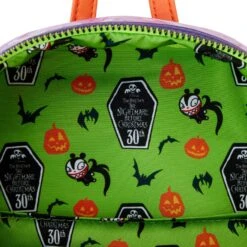 Loungefly Disney The Nightmare Before Christmas Scary Teddy Present Mini Backpack -Loungefly WDBK3280 LFDISNEYNIGHTMAREBEFORECHRISTMASSCARYTEDDYPRESENTMINIBACKPACK2845INSIDE