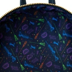 Loungefly Disney Hocus Pocus Poster Glow Mini Backpack -Loungefly WDBK3281 LFDISNEYHOCUSPOCUSPOSTERMINIBACKPACK2457INSIDE