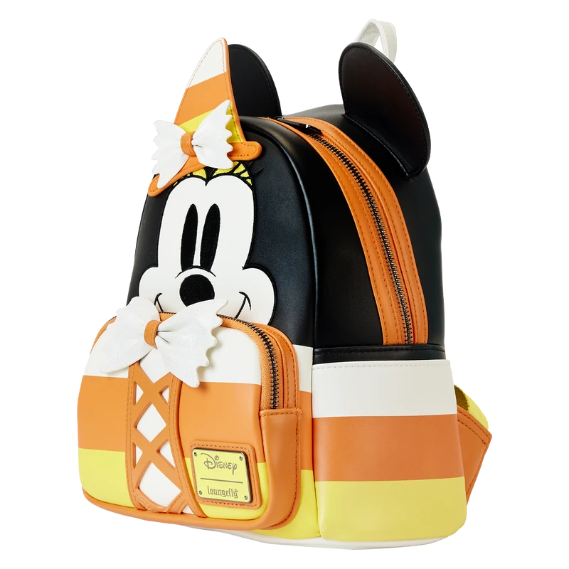 Loungefly Disney Minnie Mouse Candy Corn Cosplay Mini Backpack 5 Loungefly Disney Minnie Mouse Candy Corn Cosplay Mini Backpack - Image 3