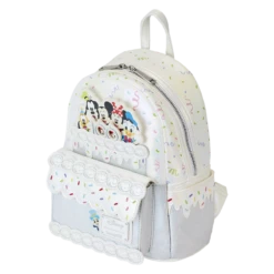 Loungefly Disney 100 Celebration Cake Mini Backpack -Loungefly WDBK3318 LFDISNEY100CELEBRATIONMINIBACKPACK3452QUARTER