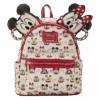Loungefly Disney Hot Cocoa AOP Mini Backpack & Ear Headband -Loungefly WDBKS0019 LFDISNEYHOTCOCOAAOPMINIBACKPACKWITHHEADBANDCOMBO0509FRONT