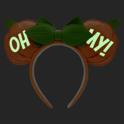 Loungefly Disney Pumpkin Minnie Oh My Ears Headband -Loungefly WDHB0102 LFDISNEYPUMPKINMINNIEOH 1