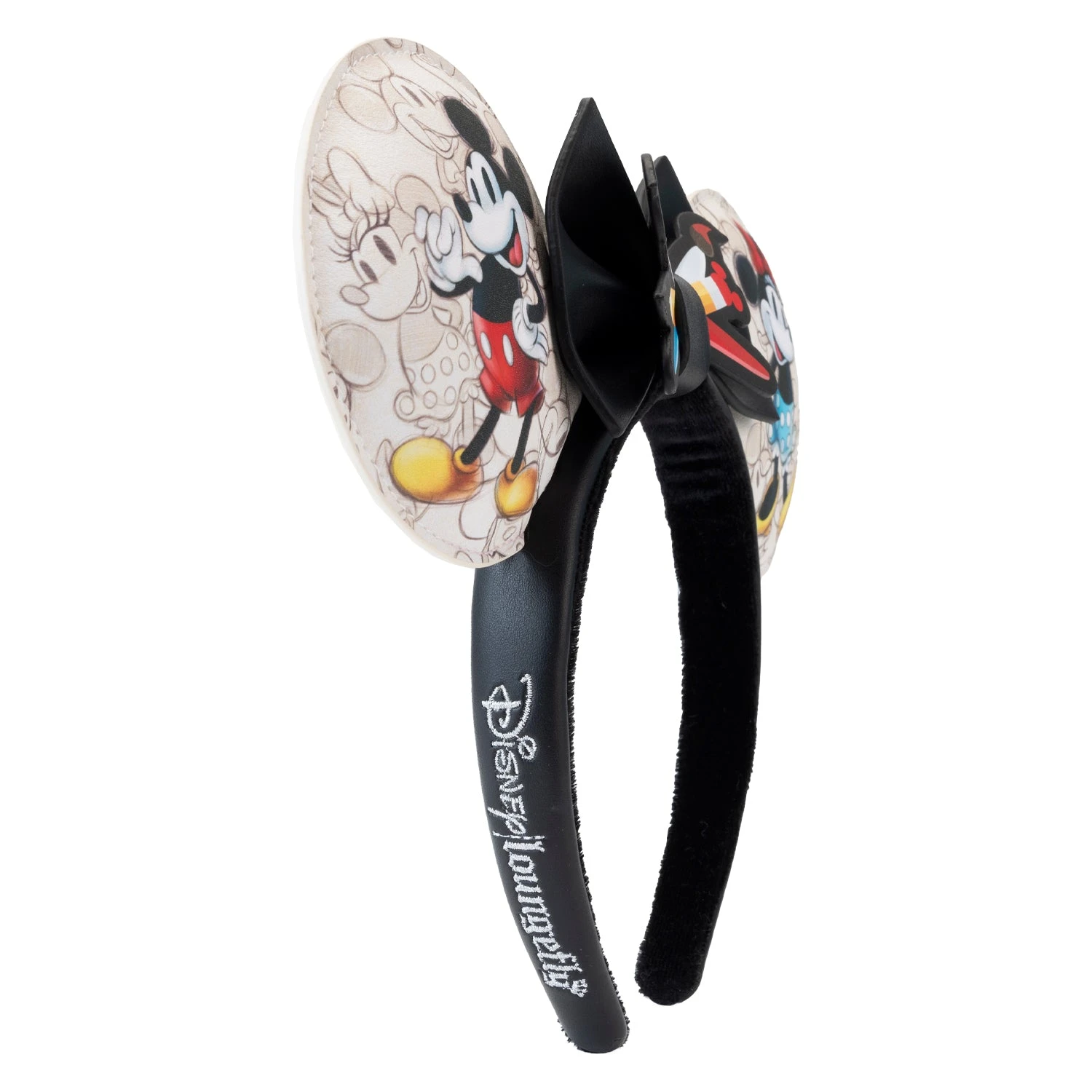 Loungefly Disney 100th Anniversary Sketchbook Ears Headband 5 Loungefly Disney 100th Anniversary Sketchbook Ears Headband - Image 3