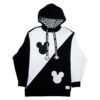 Loungefly Disney Mickey Yin Yang Y2K Unisex Hoodie 2 Loungefly Disney Mickey Yin Yang Y2K Unisex Hoodie -Loungefly WDLFH0025 LFDISNEYMICKEYYINYANGY2KUNISEXHOODIE0011FRONT