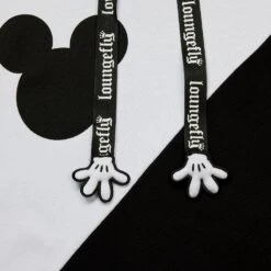 Loungefly Disney Mickey Yin Yang Y2K Unisex Hoodie -Loungefly WDLFH0025 LFDISNEYMICKEYYINYANGY2KUNISEXHOODIE0012DETAIL