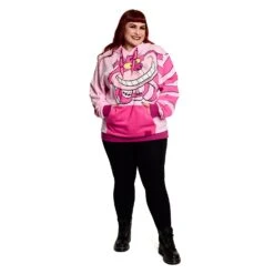 Loungefly Disney Alice In Wonderland Cheshire Cat Mad Here Unisex Hoodie