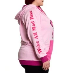 Loungefly Disney Alice In Wonderland Cheshire Cat Mad Here Unisex Hoodie -Loungefly WDLFHD0028 LFDISNEYAIWCHESHIRECATMADHEREHOODIE 005