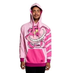 Loungefly Disney Alice In Wonderland Cheshire Cat Mad Here Unisex Hoodie -Loungefly WDLFHD0028 LFDISNEYAIWCHESHIRECATMADHEREHOODIE 012