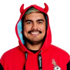 Loungefly Disney Stitch Devil Hoodie -Loungefly WDLFHD0032 LFDISNEYSTITCHDEVILHOODIE 005