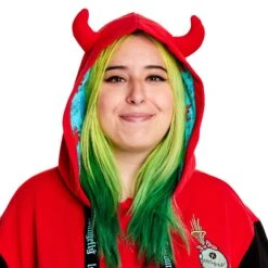 Loungefly Disney Stitch Devil Hoodie -Loungefly WDLFHD0032 LFDISNEYSTITCHDEVILHOODIE 010