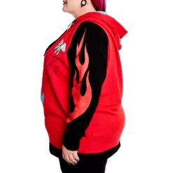 Loungefly Disney Stitch Devil Hoodie -Loungefly WDLFHD0032 LFDISNEYSTITCHDEVILHOODIE 013