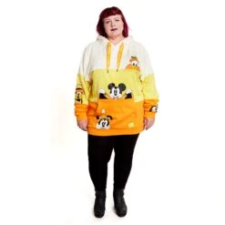 Loungefly Disney Mickey & Friends Candy Corn Unisex Hoodie -Loungefly WDLFHD0033 LFDISNEYMICKEYFRIENDSCANDYCORNHOODIE 007