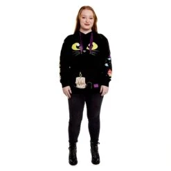Loungefly Disney Hocus Pocus Binx Hoodie -Loungefly WDLFHD0034 LFDISNEYHOCUSPOCUSBINXHOODIE 005
