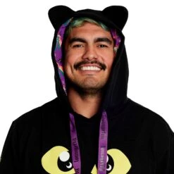 Loungefly Disney Hocus Pocus Binx Hoodie -Loungefly WDLFHD0034 LFDISNEYHOCUSPOCUSBINXHOODIE 012