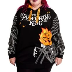 Loungefly Disney The Nightmare Before Christmas Pumpkin King Hoodie -Loungefly WDLFHD0035 LFDISNEYNIGHTMAREBEFORECHRISTMASPUMPKINKINGHOODIE 011
