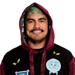 Loungefly Disney Haunted Mansion Hoodie -Loungefly WDLFHD0036 LFDISNEYHAUNTEDMANSIONHOODIE 005