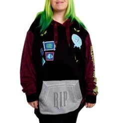 Loungefly Disney Haunted Mansion Hoodie -Loungefly WDLFHD0036 LFDISNEYHAUNTEDMANSIONHOODIE 007