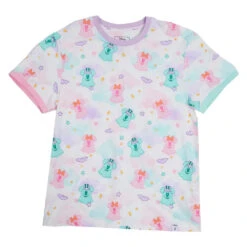 Loungefly Disney Minnie And Mickey Pastel Ghost Unisex Tee -Loungefly WDLFSH0031 LFDISNEYMINANDMICPAST