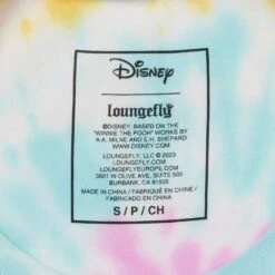 Loungefly Disney Winnie The Pooh Heffa-Dreams Tie Dye Unisex Tee -Loungefly WDLFSH0039 LFDISNEYWINNIETHEPOOHHEFFADREAMSTIEDYETEE0005TAG