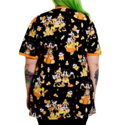 Loungefly Disney Mickey & Friends Candy Corn Unisex Tee -Loungefly WDLFSH0047 LFDISNEYMICKEYFRIENDSCANDYCORNTEE 008
