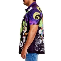 Loungefly Disney The Nightmare Before Christmas Camp Shirt -Loungefly WDLFSH0050 LFDISNEYNIGHTMAREBEFORECHRISTMASCAMPSHIRT 003