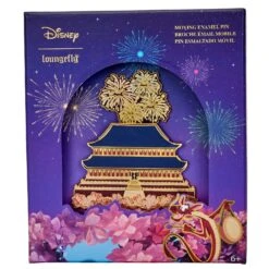 Loungefly Disney Mulan Castle 3" Collector Box Pin -Loungefly WDPN2770 LFDISNEYMULANCASTLESCOLLECTORBOXPIN FRONT 064