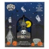 Pop By Loungefly Disney Nightmare Before Christmas Jack Skellington House 3" Collector Box Pin -Loungefly WDPN2912 POPBYLFDISNEYNBCJACKSKE
