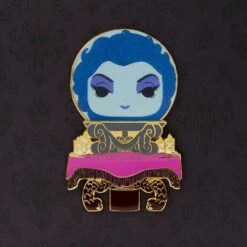 Disney Haunted Mansion Pop! By Loungefly Madame Leota Lenticular 3-Inch Collector Pin -Loungefly WDPN2925 FUNKOPOP PINDISNEYHAUNT 3