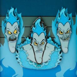 Loungefly Disney Hercules Hades Mixed Emotions 4pc Pin Set -Loungefly WDPN3035 LFDISNEYHERCULESHADESMIXEDEMOTIONS4PCPINSET0823LOOK3