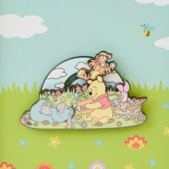 Loungefly Disney Winnie The Pooh Folk Floral 3 Inch Collector Box Pin -Loungefly WDPN3106 LFDISNEYWINNIETHEPOOHFOLKFLORAL3INCOLLECTORBOXPIN1972MOVEMENT
