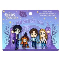 Loungefly Disney Hocus Pocus 4 Piece Pin Set