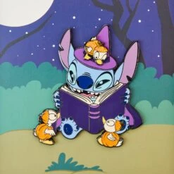 Loungefly Disney Stitch Halloween 3 Inch Collector Pin -Loungefly WDPN3169 LFDISNEYSTITCHHALLOWEEN3INPIN3751PIN