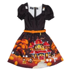 Loungefly Stitch Shoppe Disney Haunted House Allison Dress -Loungefly WDSSDR0030 SSDISNEYHAUNTEHOUSEAL