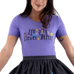 Loungefly Stitch Shoppe Disney Villains Happily Never After "Ariana" Top