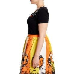 Loungefly Stitch Shoppe Mickey Mouse Spider Web Kelly Fashion Top -Loungefly WDSSSH0024 SSDISNEYMICKEYPUMPKIN 1