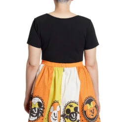 Loungefly Stitch Shoppe Mickey Mouse Spider Web Kelly Fashion Top -Loungefly WDSSSH0024 SSDISNEYMICKEYPUMPKIN 2