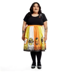 Loungefly Stitch Shoppe Mickey Mouse Spider Web Kelly Fashion Top -Loungefly WDSSSH0024 SSDISNEYMICKEYPUMPKIN 5