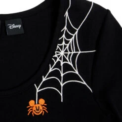 Loungefly Stitch Shoppe Mickey Mouse Spider Web Kelly Fashion Top -Loungefly WDSSSH0024 SSDISNEYMICKEYSPIDERW 2