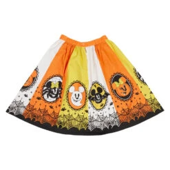 Loungefly Stitch Shoppe Mickey & Minnie Mouse Candy Corn Sandy Skirt -Loungefly WDSSST0023 SSDISNEYMICANDMINCAND 1