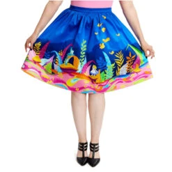Stitch Shoppe By Loungefly Disney Alice In Wonderland Caterpillar Dream "Sandy" Skirt